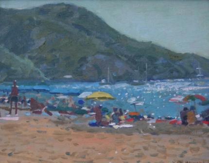 KEN HOWARD RA - afternoon at the beach