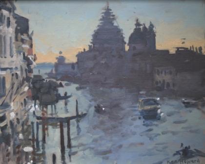 KEN HOWARD RA - winter morning, grand canal