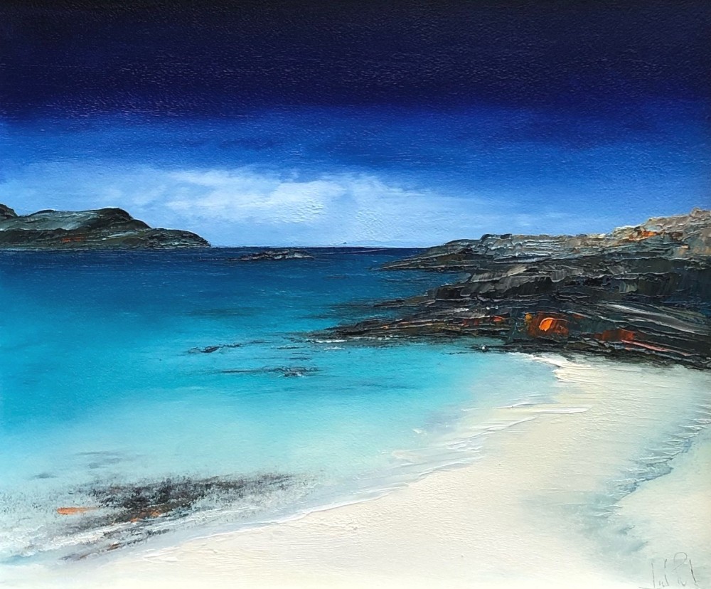 Linda Park - tranquility, sanna bay, ardnamurchan