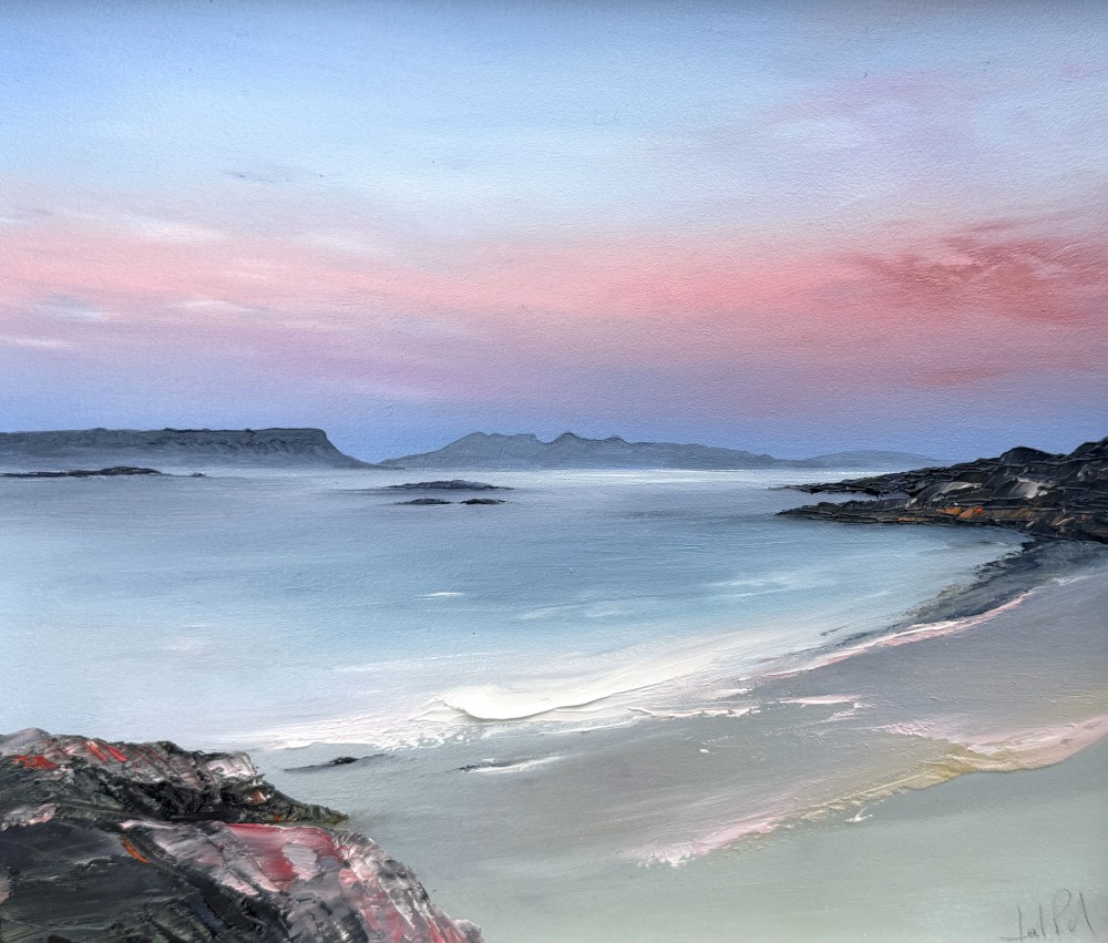 Linda Park - soft skies over the small isles