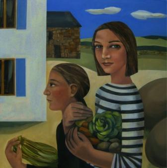 ELIZABETH RIDGWAY - from the garden