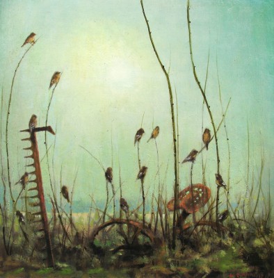 LOUIS S MCNALLY - fifteen finches