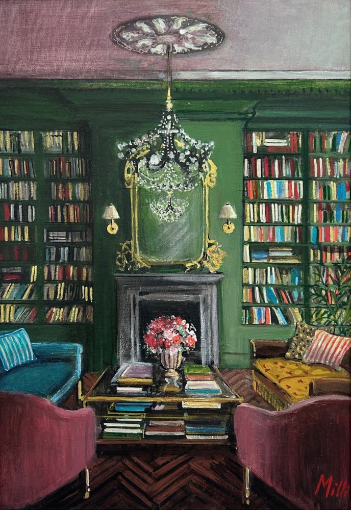 British Artist LOUISE MILLIN - The Green Library