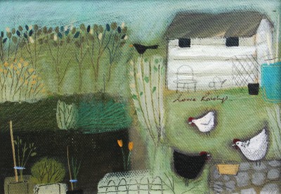 LOUISE RAWLINGS - allotment hens
