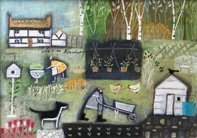 LOUISE RAWLINGS - a spot of gardening