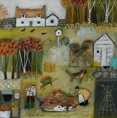 LOUISE RAWLINGS - autumn in the garden