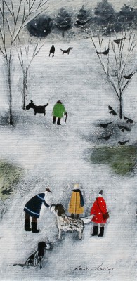 LOUISE RAWLINGS - the bottom of snowy hill