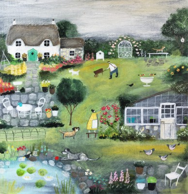 LOUISE RAWLINGS - midsummer in the garden