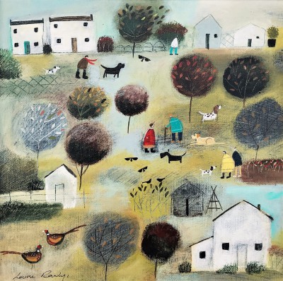 LOUISE RAWLINGS - two pheasants