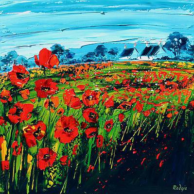 Crimson Poppies