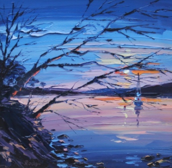 LYNN RODGIE - sunlit mooring