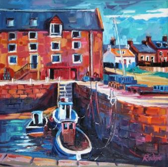 LYNN RODGIE - afternoon sun, north berwick