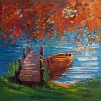 LYNN RODGIE - off the jetty, loch ard