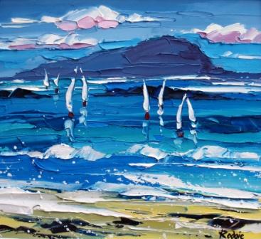 LYNN RODGIE - sailboats in the wind