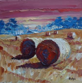 LYNN RODGIE - little haybales