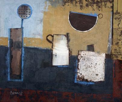 MARGARETANN BENNETT - stoneware and strainer