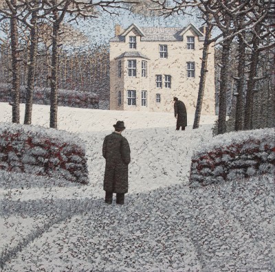 MARK EDWARDS - watching his neighbour