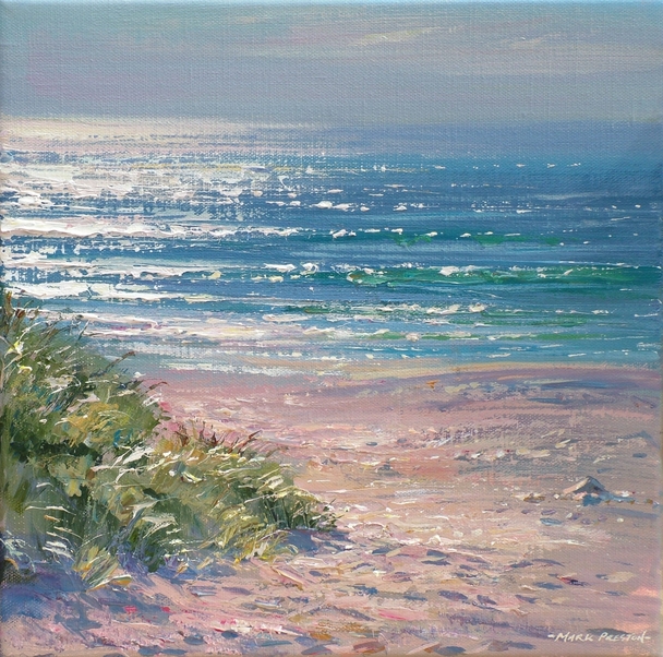 Mark Preston - summer evening, sennen cove