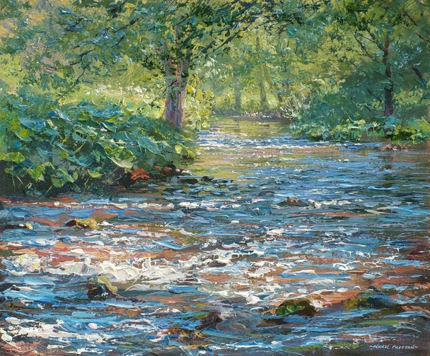 Mark Preston - reflected blue, dovedale