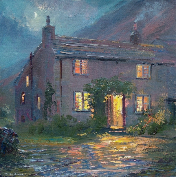 Mark Preston - november night, low park cottage