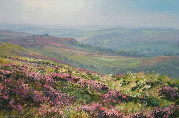 MARK PRESTON - morning light from stanage edge