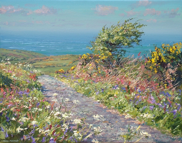 Mark Preston - windswept hawthorn, trevalgan hill