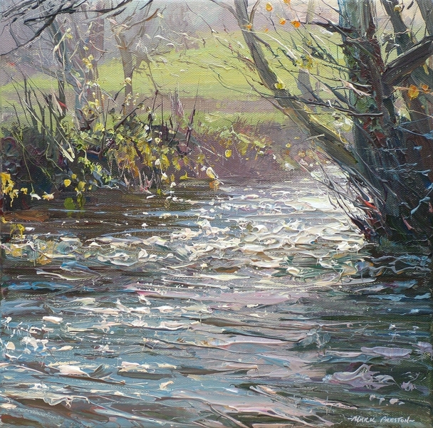 Mark Preston - bright light, river ecclesbourne