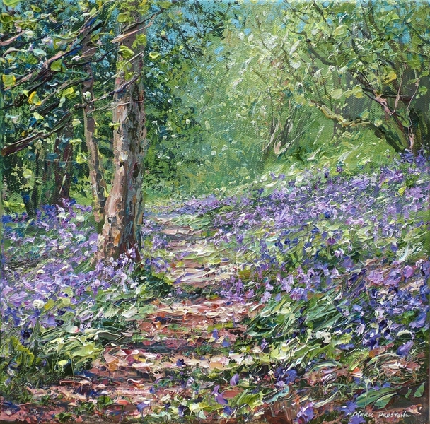 MARK PRESTON - spring woodland