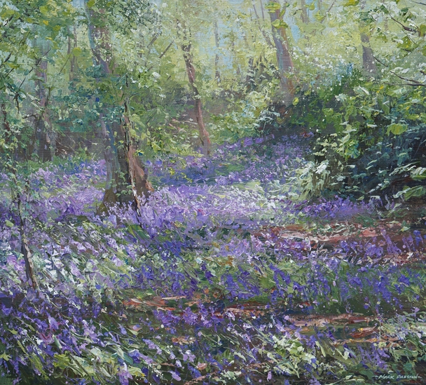 MARK PRESTON - spring morning, allestree woods