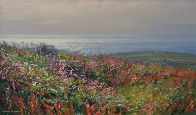 MARK PRESTON - sorrel and campion above morvah