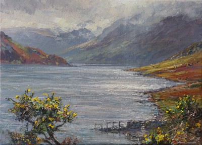 MARK PRESTON - morning light, crummock water