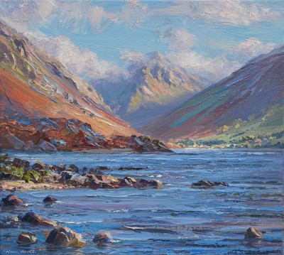 MARK PRESTON - blue reflections, wastwater