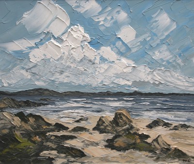 MARTIN LLEWELLYN - clouds over iona