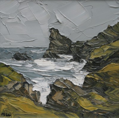 MARTIN LLEWELLYN - rocky shore cornwall