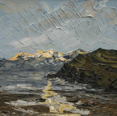 MARTIN LLEWELLYN - porth dafarch sunset