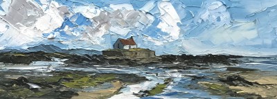 MARTIN LLEWELLYN - low tide, porth cwyfan