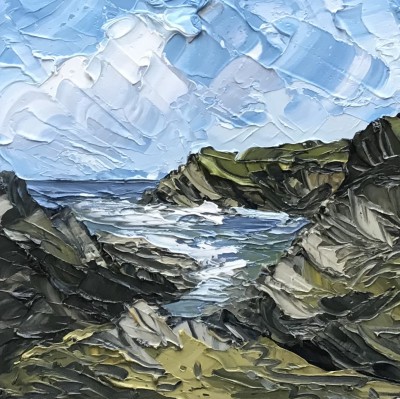 MARTIN LLEWELLYN - cliffs, porth dafarch