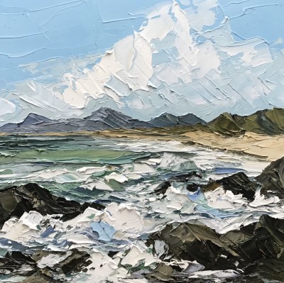 MARTIN LLEWELLYN - crashing waves