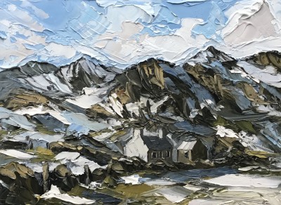 MARTIN LLEWELLYN - winter, llanberis