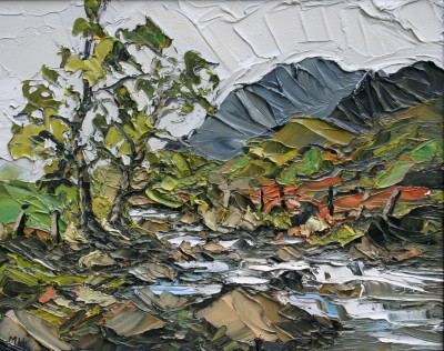 MARTIN LLEWELLYN - mountain stream, llanberis