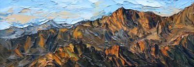 MARTIN LLEWELLYN - evening light, crib goch