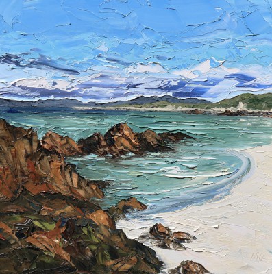 MARTIN LLEWELLYN - sweeping sand, iona