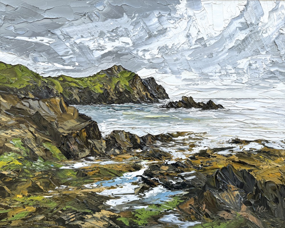 British Artist MARTIN LLEWELLYN - Porth Dafarch
