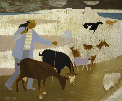 MARY FEDDEN - goats on gozo