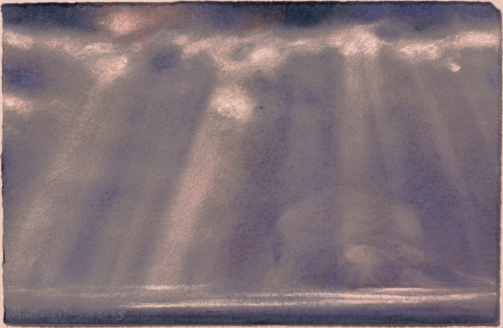 Matthew Draper - fleeting, a view of bass rock