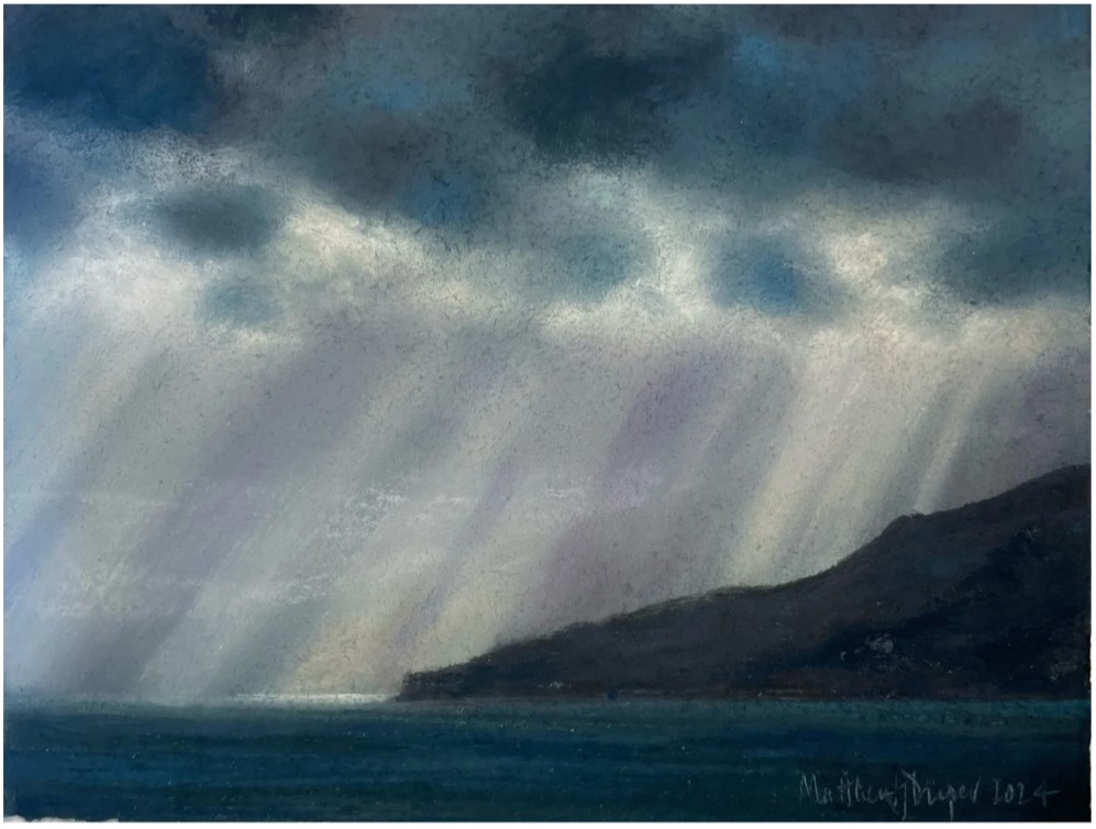 British Artist MATTHEW DRAPER - Crepuscular, The Sound of Raasay