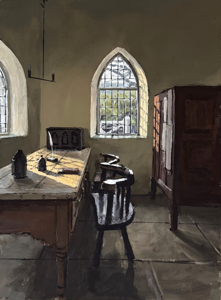 British Artist MATTHEW WOOD - St Fagans - South Gate Toll House