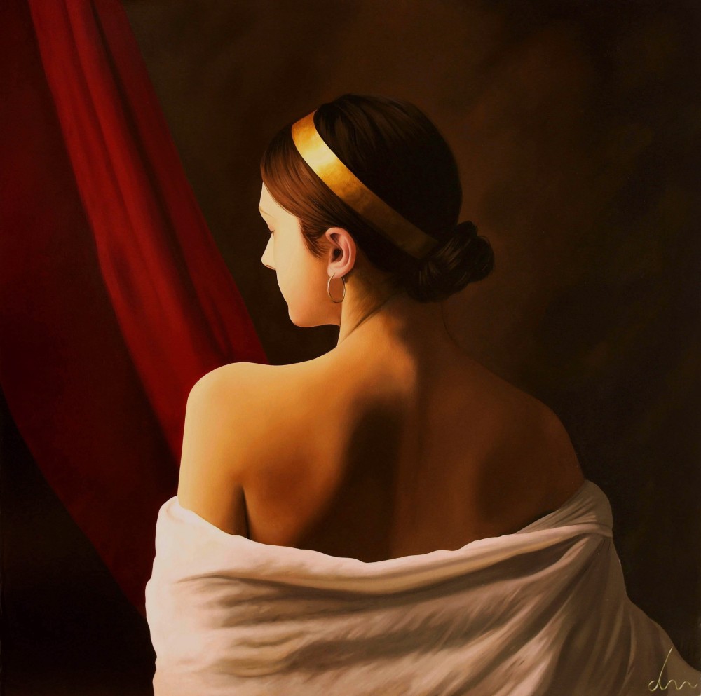 Lady in a White Shawl