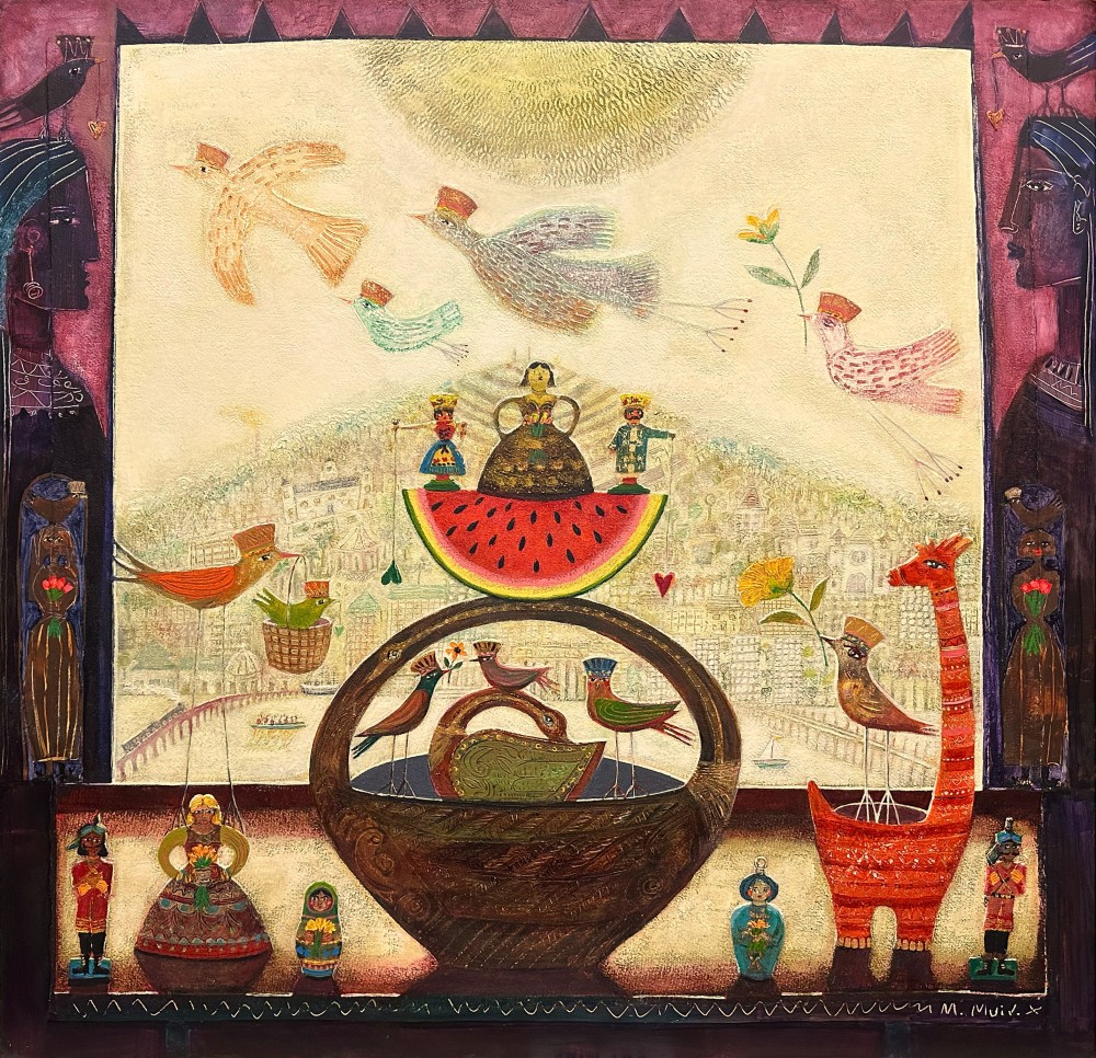 Scottish Artist MORAG MUIR - Heading South