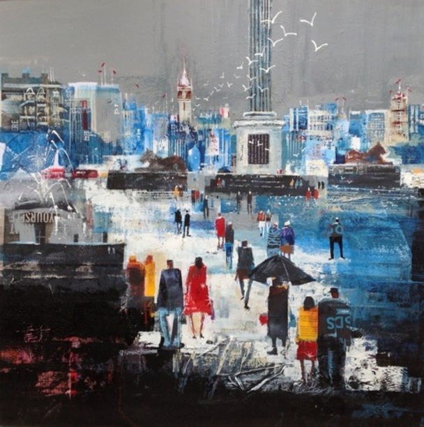 Nagib Karsan - leaving the national gallery